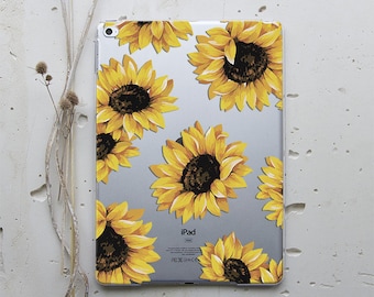 Sunflowers iPad 5 Case iPad 6 Case iPad Mini 5 Case iPad 4 Case iPad Pro 10.5 Case iPad 9.7 Floral Print iPad 12.9 Case iPad Air 2  WC4066