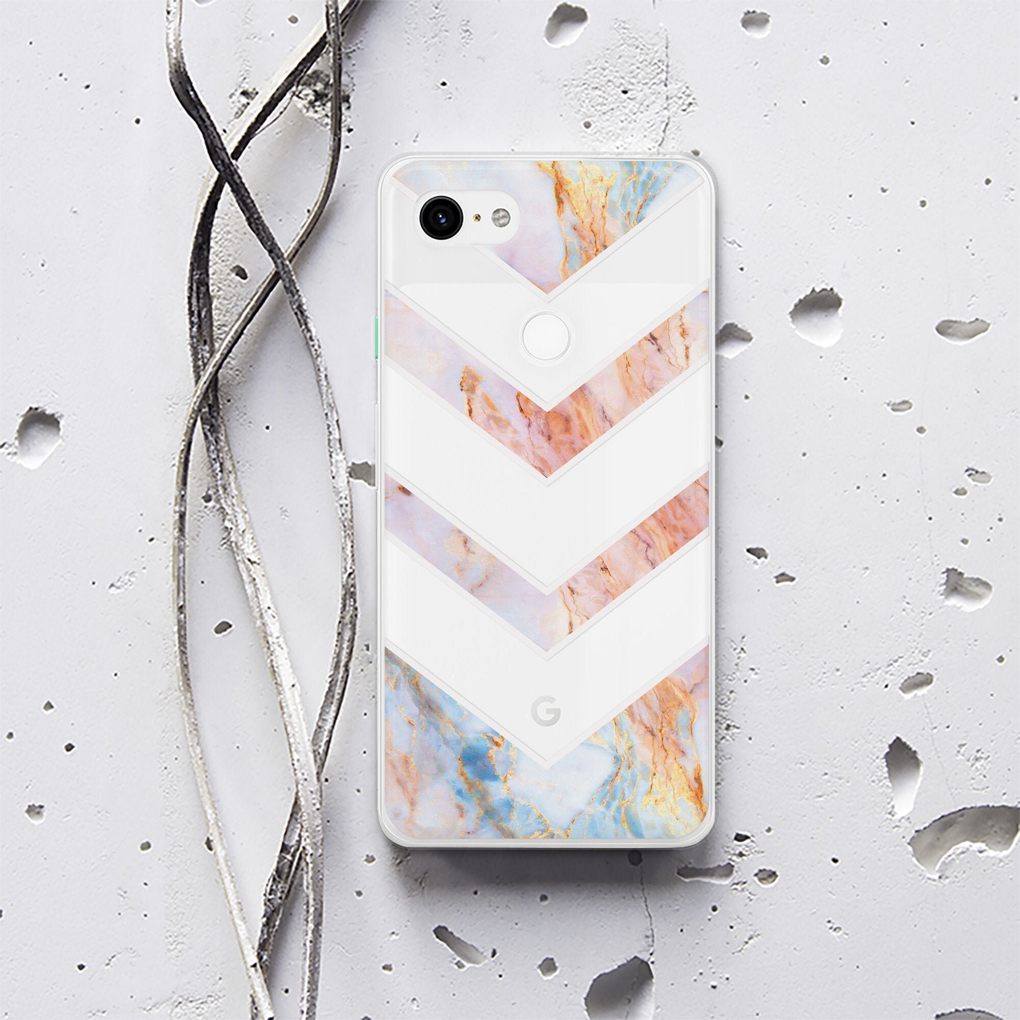 Marble Phone Case Google Pixel 3a XL Case Pink Google Pixel 2 Etsy