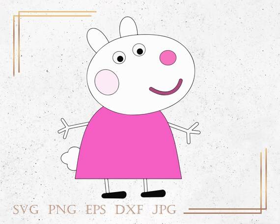 Download Suzy Sheep Svg Peppa Friends Svg Sheep Svg Peppa Pig Svg Peppa Etsy