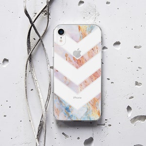 Marble Phone XS Max XR X Case iPhone 5s Case iPhone 6s Case iPhone 8 iPhone 6 Plus Silicone Clear iPhone 7 Pixel 3a Samsung Galaxy S7 WC1121 image 2