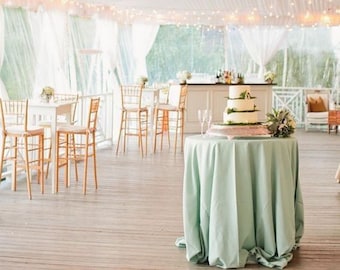 Mint Green Tablecloth Table Cloth Table Runners Wedding Etsy