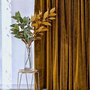 Velvet Curtains Etsy Related searches for curtain ideas bedroom: velvet curtains etsy