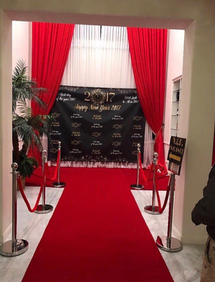 Red Velvet Aisle Runner, red carpet, red carpet runner, aisle runner