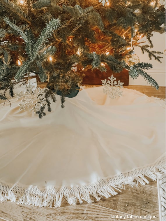 Fringe tree skirt hotsell