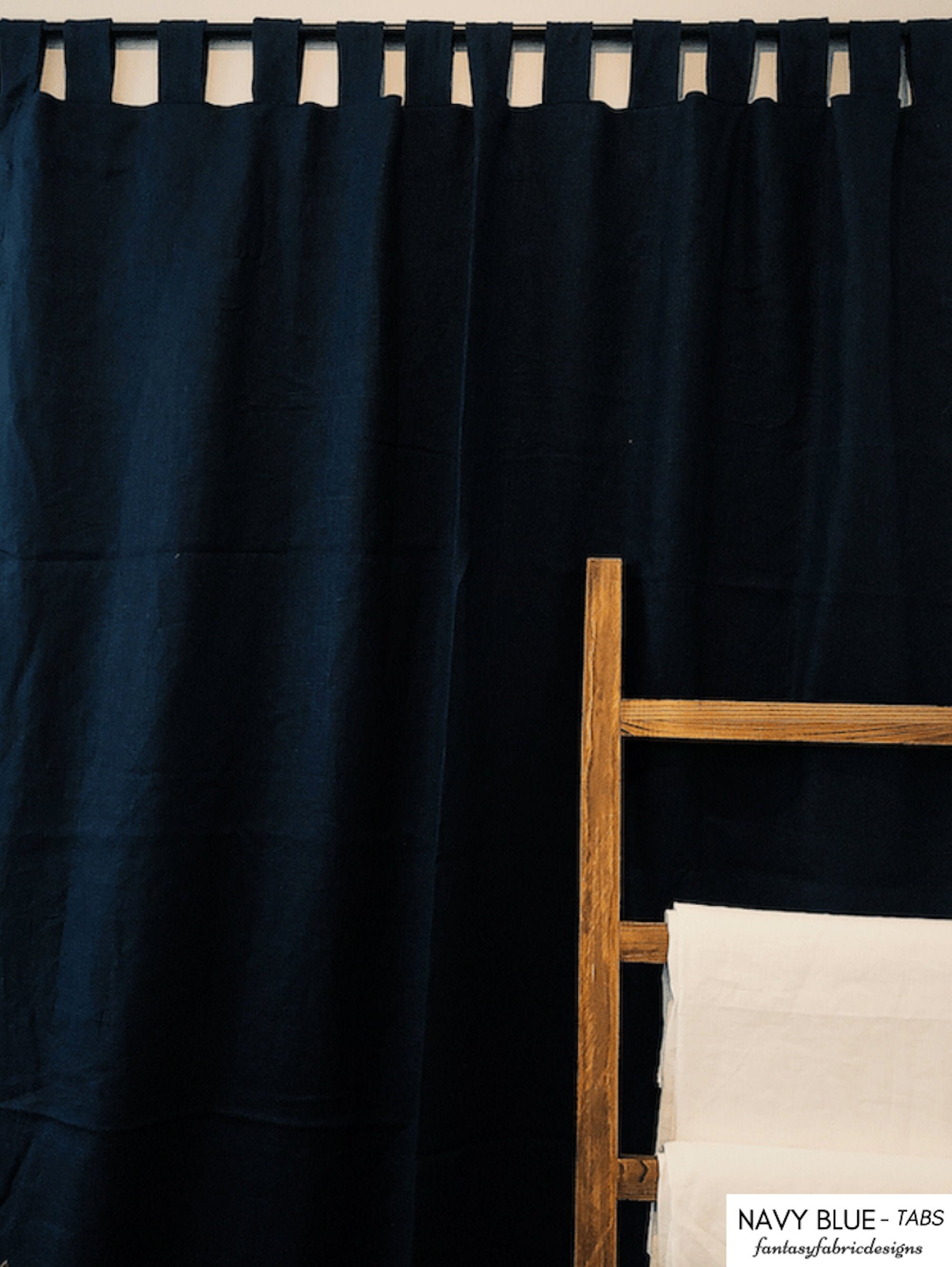 Private Red Linen Curtains for B Milder Needs by 10/30