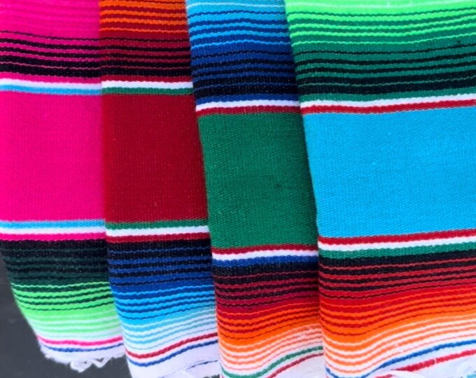 Sarape, table runner, Mexican table runner, bohemian decor, fiesta table runner, table runner, day of the dead, Mexican serape, festive