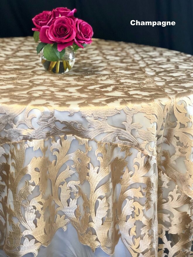 Lace tablecloth, table runner, table overlay, tablecloth, wedding decor