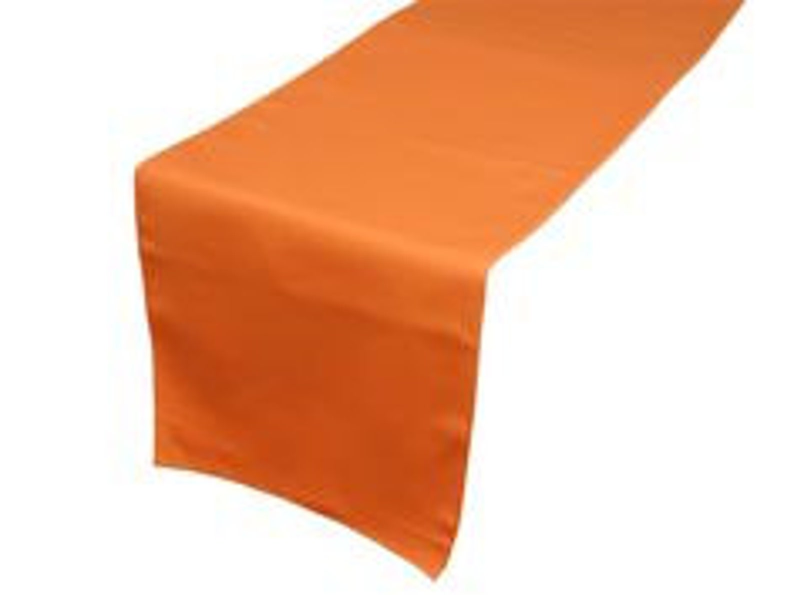 Table Runner, Polyester Table Runner, Orange Table Runner, Black Table