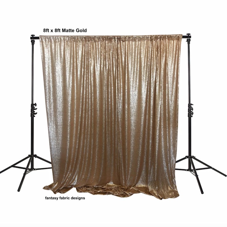 Photo backdrops, gold photo backdrop, sequin photo backdrop, photo booth backdrop, sequence backdrop, rose gold, white, champagne, SALE Matte Gold