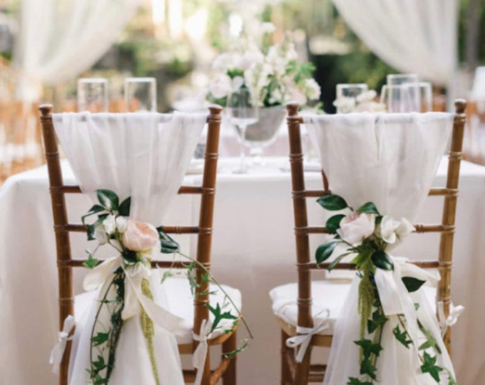 80 White Sashes for Sinead