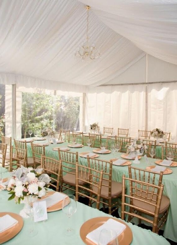 Mint Green Table Cover