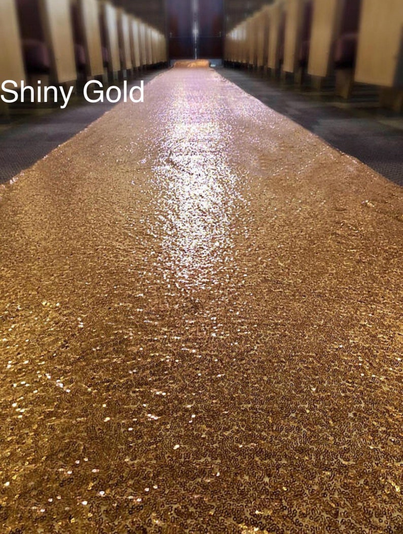 Wedding Decor Wedding Aisle Runner Sequin Aisle Runner Etsy