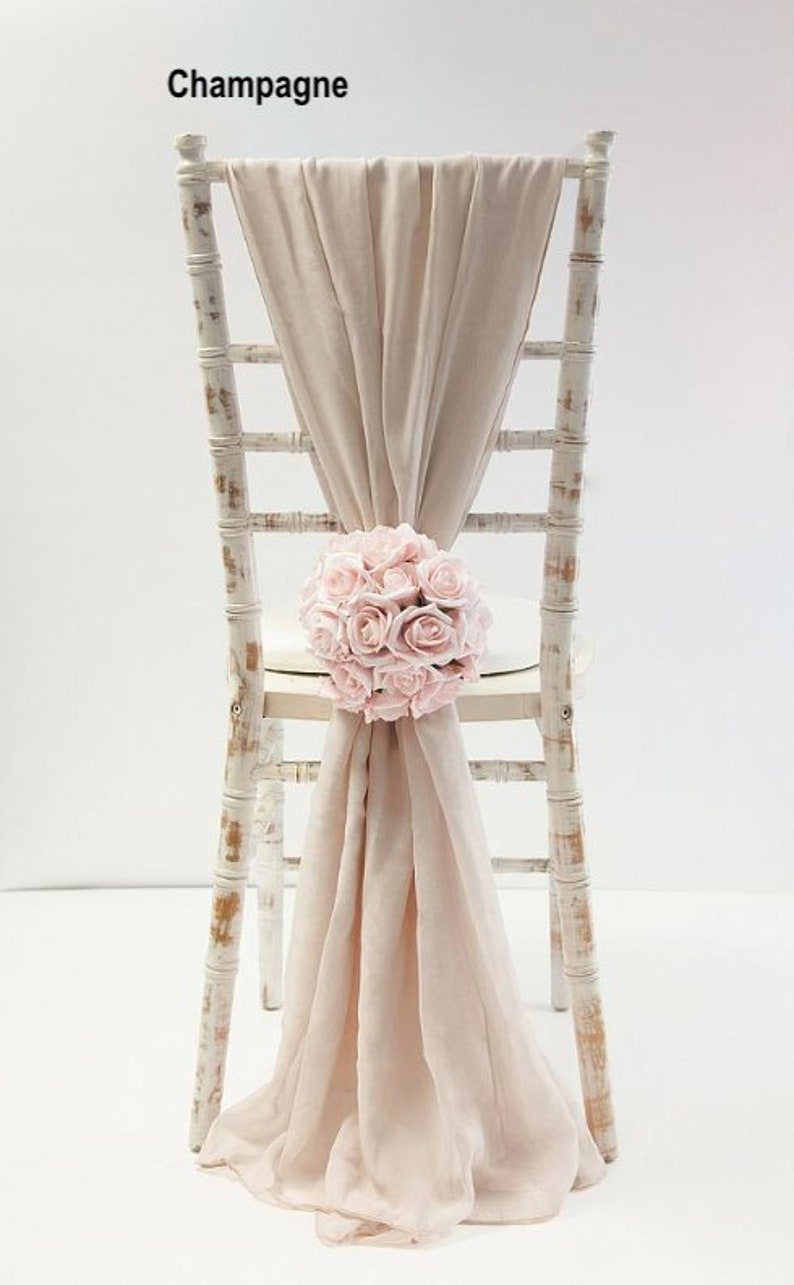 Bulk 50 Chair Sashes Wedding Decor Wedding Chair Covers Etsy