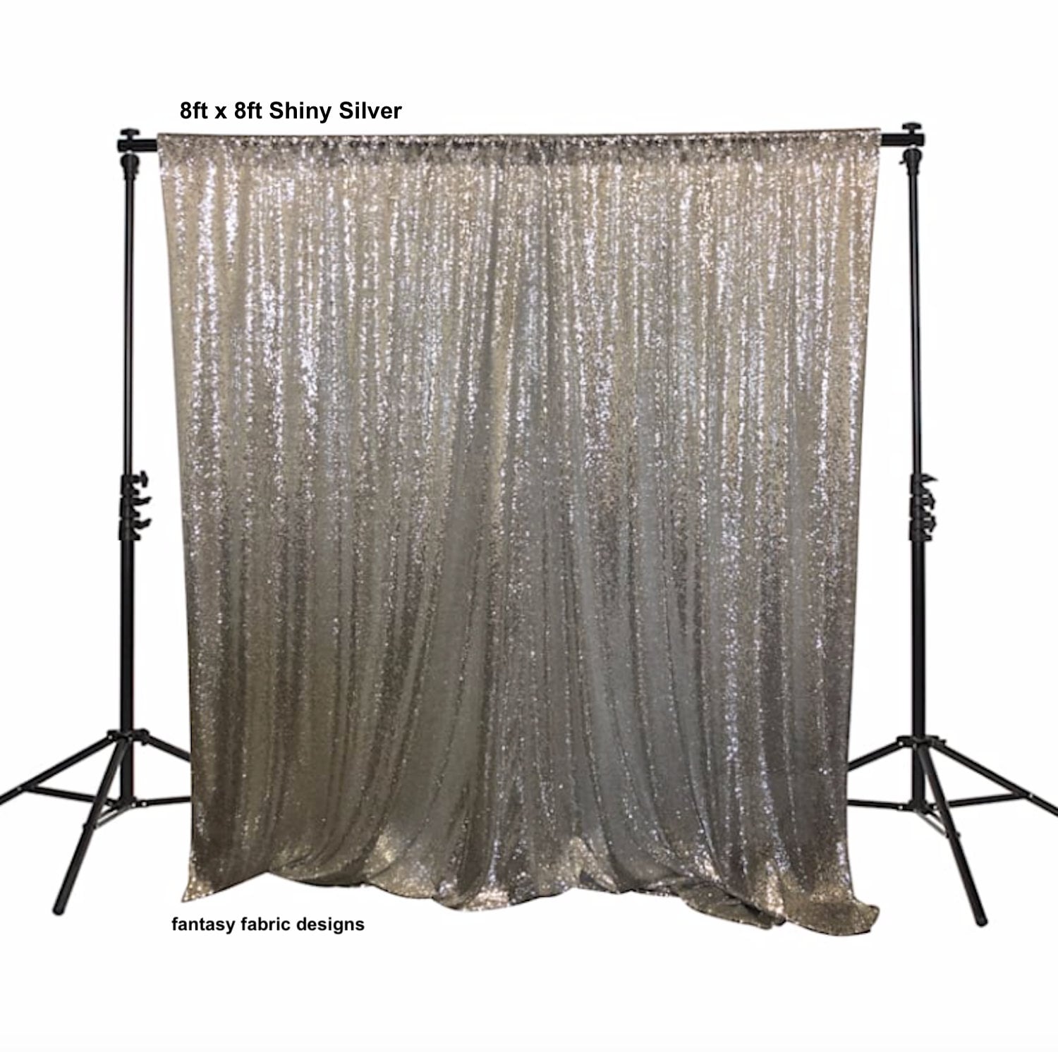 Black sequin photo backdrop sequence photo booth backdrop Etsy