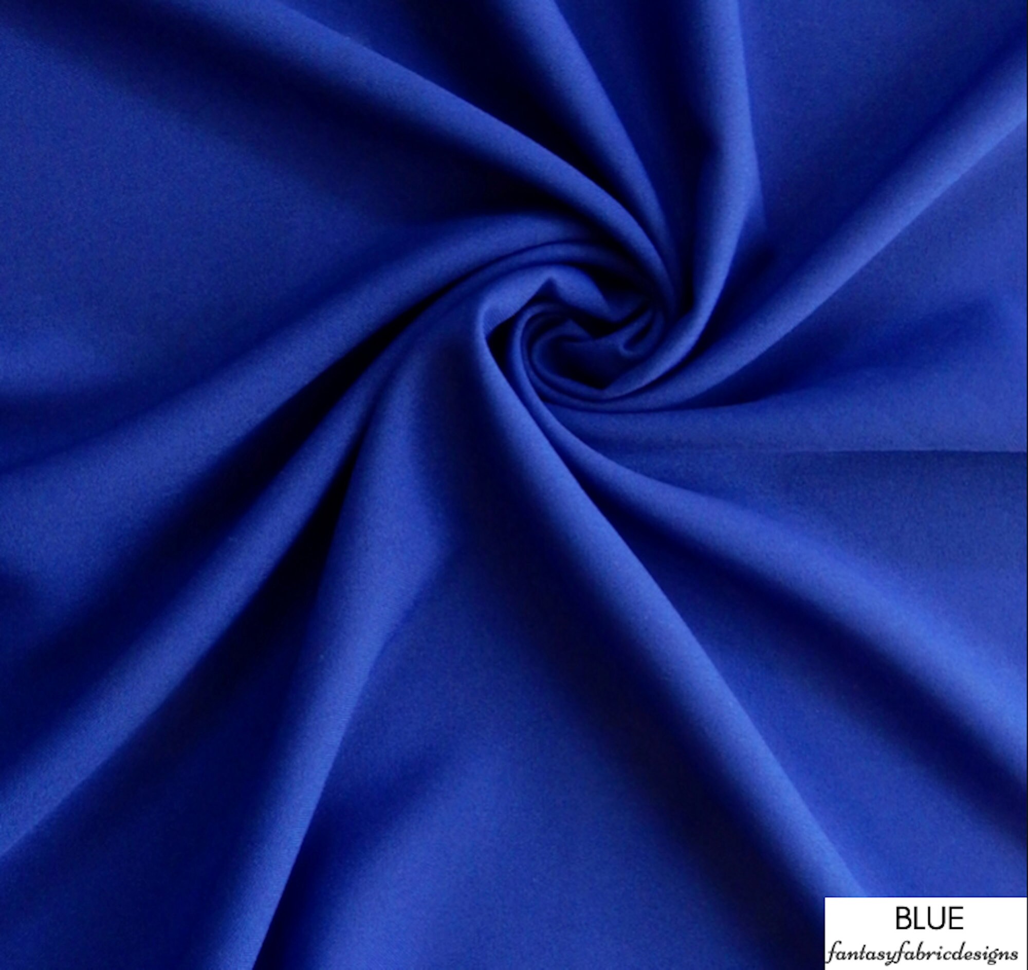 Polyester Fabric, Fabric by the Yard, Poly Poplin Yardage, Per Yard, Fabric Per Yard, White