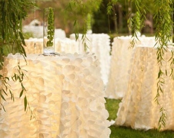 Wedding tablecloth, Table cloth, Wedding decor, Baby shower tablecloth, Table overlay, Hollywood party,wedding table cloth,white table cloth