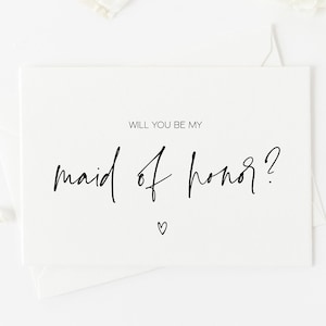 Wollen Sie meine Trauzeugin Vorschlag Karte sein, Brautjungfer Fragen Hochzeitskarte, Braut Party Anfrage, Trauzeugin Geschenkideen, von Braut