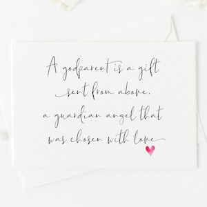 Jolie carte de proposition pour les parents, demander à une marraine, cadeau de baptême, baptême, demander au parent guide, ange gardien, nom de famille