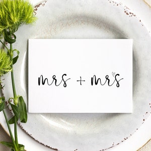 Cartão de dia de casamento da senhora e senhora, presente de casamento gay, para amigos, presente de casamento para casal, presente de casamento lésbico, amor de noiva LGBT, casamento