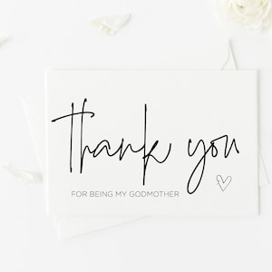 Gracias por ser mi tarjeta de madrina, solicitud de madrina, regalo de bautizo, bautismo, pregunta de guía para padres, ángel guardián, día del nombramiento, nuevo bebé