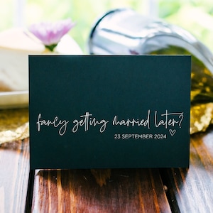 Faire-part de mariage mignon pour mon marié, Envie de se marier plus tard, Mari le jour du mariage, Cadeau pour le futur marié, Pour le futur marié, future épouse