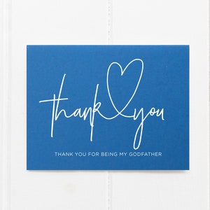 Azul gracias por ser mi tarjeta de padrinos, propuesta de madrina, bautizo, regalo de bautismo, solicitud de padrino, regalo de padrino, día del nombramiento