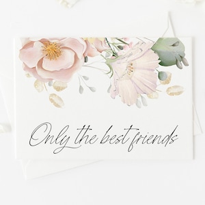 Carte de révélation de grossesse pour Bestie, carte d'annonce de grossesse pour amis, vous allez être promu tante, tante à être carte, attendant