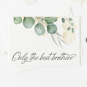 Beste Bruder Schwangerschaftsankündigungskarte, Schwangerschaft enthüllen Karten für Sibling, Sie werden zum Onkel befördert, um Geschenk zu sein, erwartet