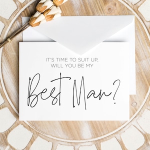 Carte Veux-tu le témoin, Carte d'homme d'honneur, Carte de garçon d'honneur, Faire-part d'homme d'honneur, Soyez mon témoin, Invitation, Demander un témoin, Carte souvenir