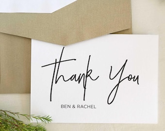 wedding thank you card template wedding thank you cards personalised thank you cards personalized stationery sets calligraphy note cards - Personalized Thank You Cards wedding thank you card template wedding thank you cards personalised thank you cards personalized stationery sets calligraphy note cards - Personalized Thank You Cards