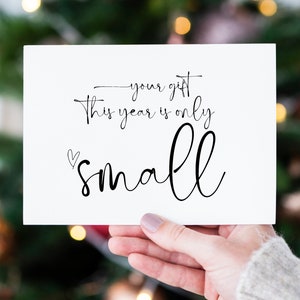 Faire-part de grossesse de Noël pour soeur, carte de révélation de grossesse pour les parents, je suis enceinte, jolie idée de carte de Noël pour nouveau bébé