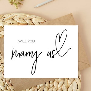 Hochzeitsoffiziant Anfragekarte, Willst du uns heiraten, Hochzeit Priest Karte, Willst du unser Offiziant sein, Ehe Zelebrant Karte, Goldhochzeit