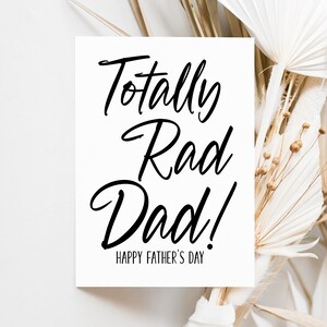 Divertente biglietto per la festa del papà, papà totalmente radioso, al papà dalla famiglia, regalo carino per la festa del papà, regali semplici da figlio figlia, senso dell'umorismo