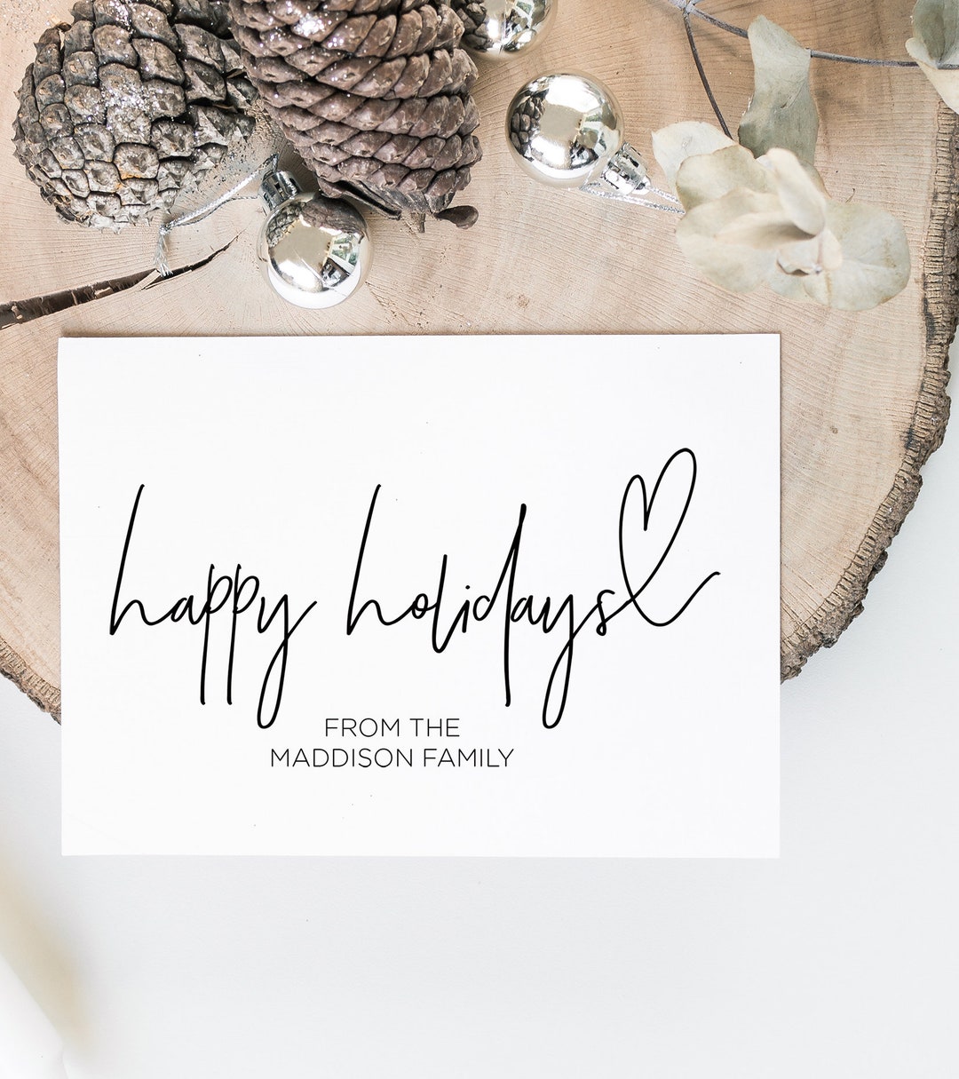 Christmas Cards Holiday Cards Personalized Christmas Card Etsy Australia