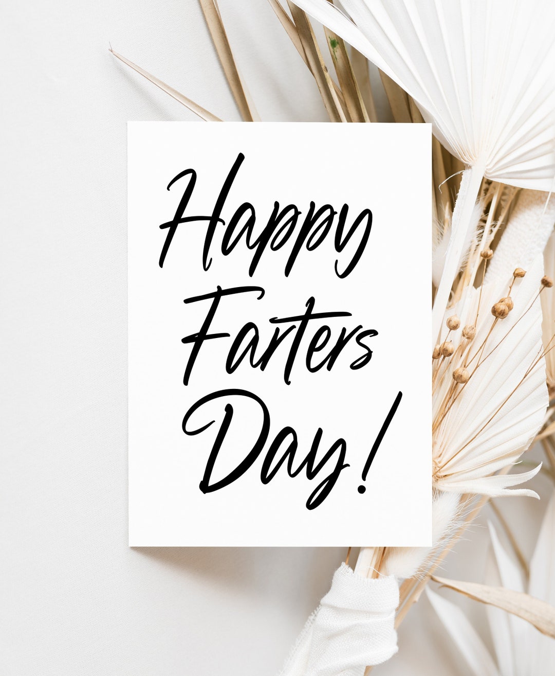 Funny Happy Fathers Day King of Farts Father Card, to Dad From Family ...