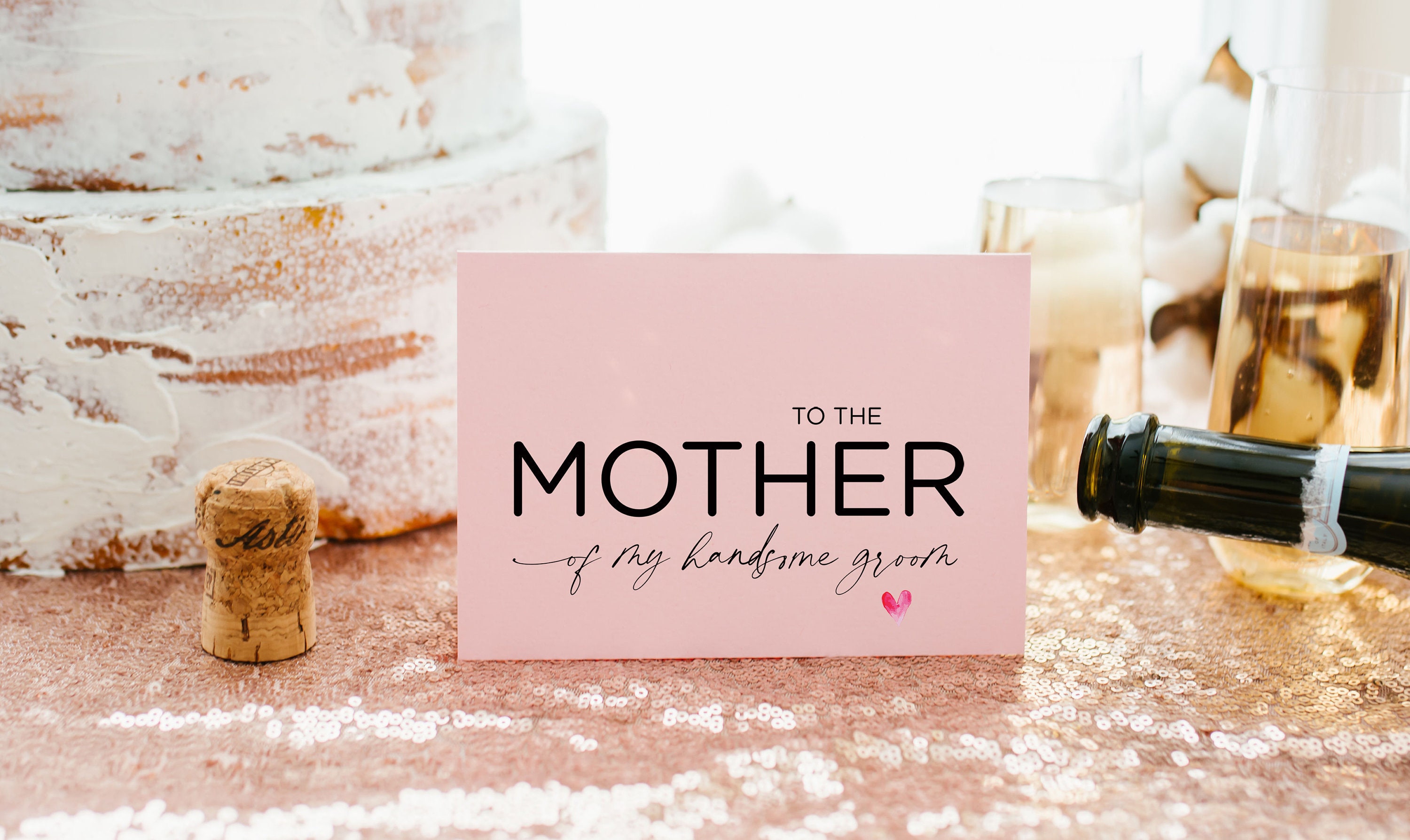 Regali per la madre dello sposo, regalo per i suoceri, genitori della sposa, biglietto per mamma e suocero, regalo di nozze per i nuovi suoceri, per il giorno delle nozze della suocera