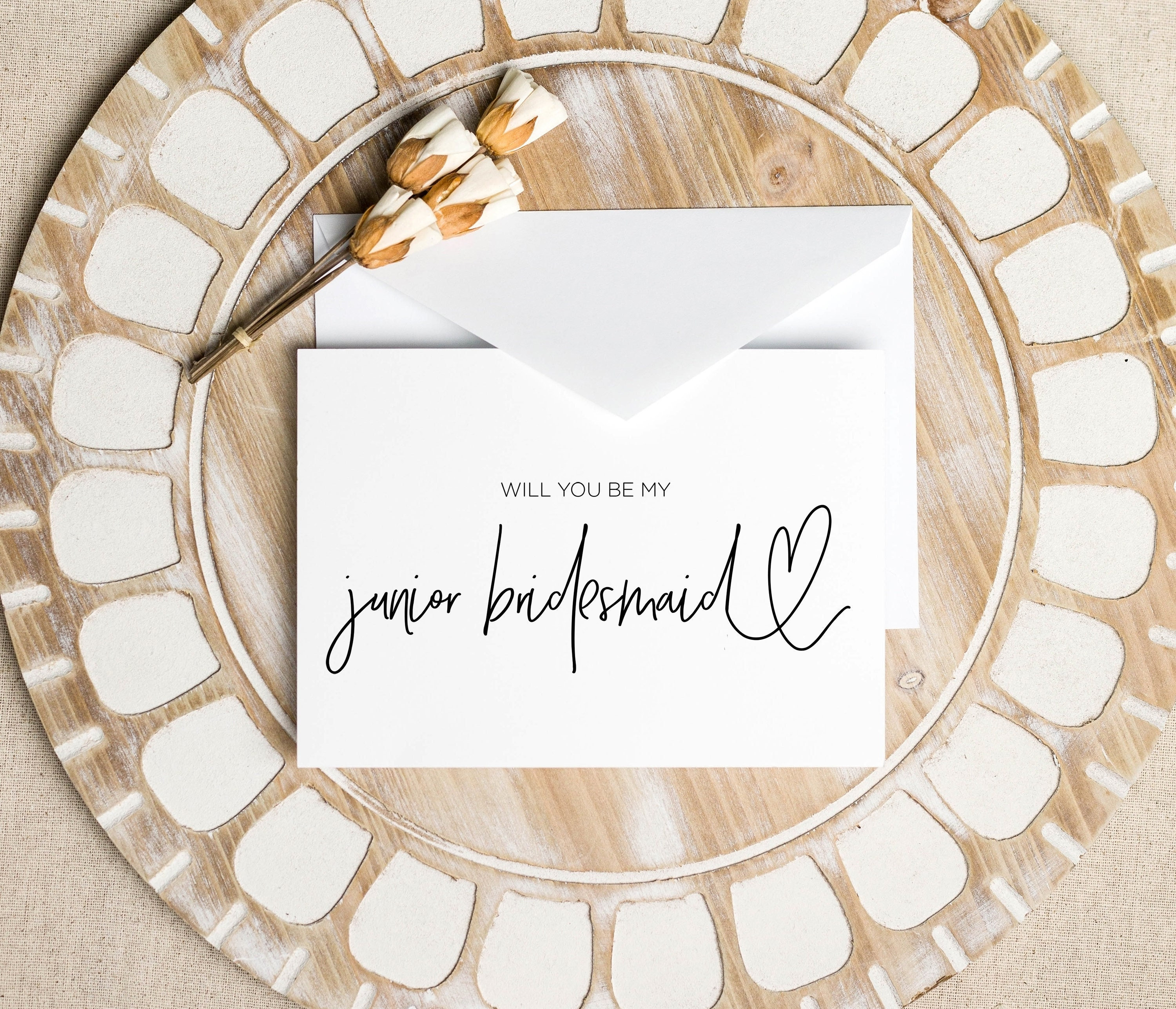Will You Be My Junior Bridesmaid Card Junior Bridesmaid - Etsy Sweden