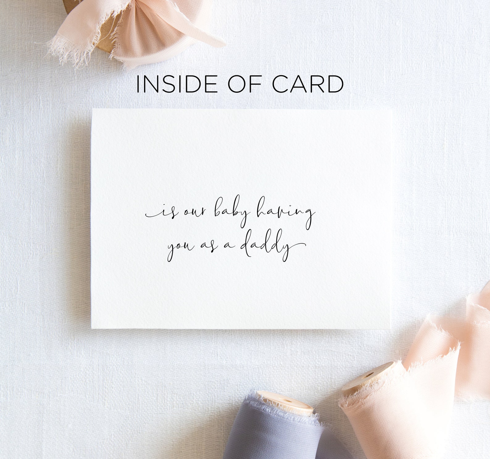 Cute Pregnancy Announcement Card for Husband Pregnancy Reveal Etsy