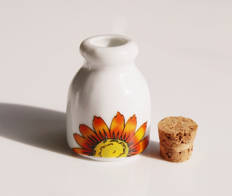 Small Ceramic Urn With Cork Top Ceramic Mini Urn Ashes Etsy