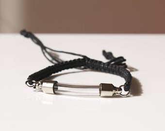 Glasasche-Andenken-Armband: Schmuck für die Feuerbestattung