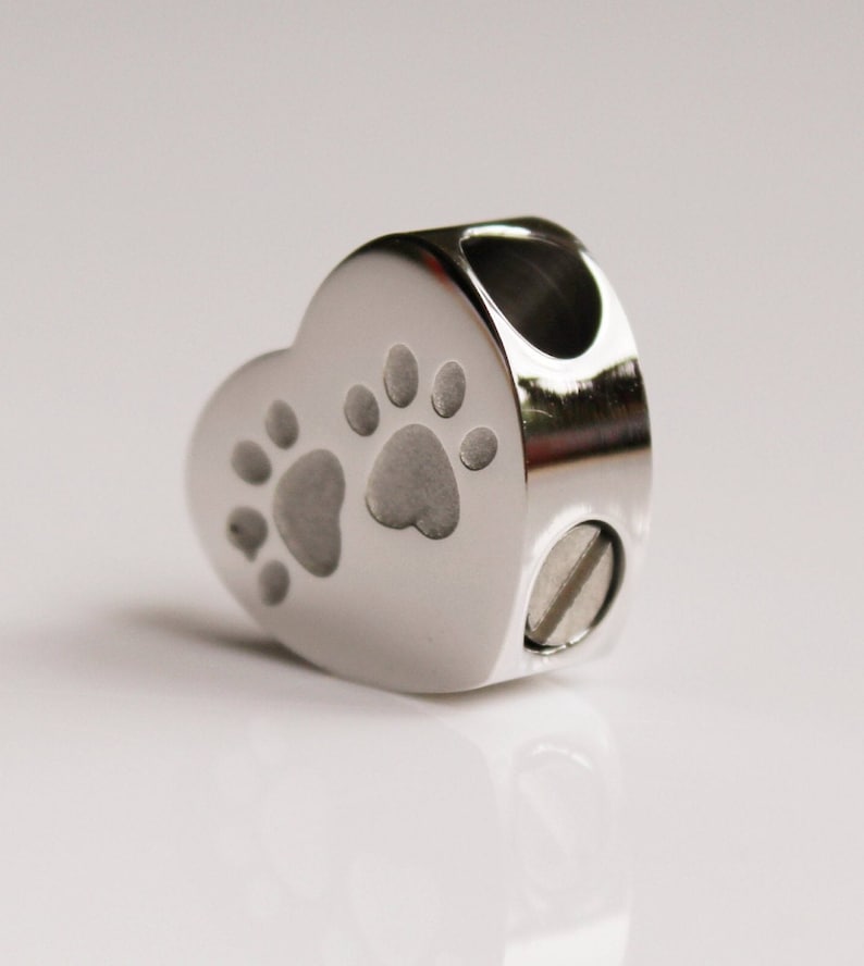 Pet Heart Cremation Charm Urn Pet Ashes Jewelry Pet Urn Heart Memorial Pendant Memorial Urn For Dog Ashes Keepsake Memorial Gift image 5
