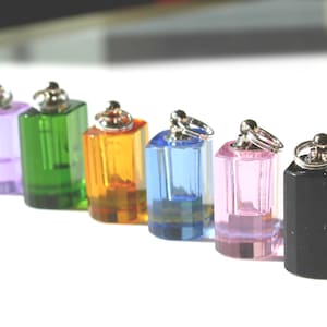 Glass Mini Urn: Keepsake Memorial for Ashes (25mm)