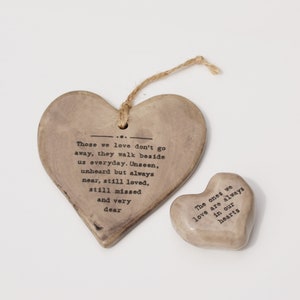 Porcelain Heart Keepsake • Memorial Keepsake Gift • Memorial Heart Gift  • Best Friend Gift • Heart Coaster • Perfect Gift For Her