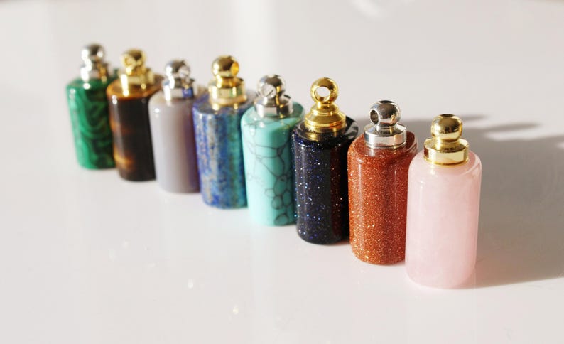 Natural Crystal Mini Urn: Pet/Human Ashes Keepsake - Memorial Gift image 1