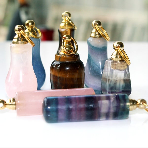 Crystal Mini Urn: Natural Stone Ashes Keepsake - Memorial Gift