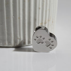 Pet Heart Cremation Charm Urn Pet Ashes Jewelry Pet Urn Heart Memorial Pendant Memorial Urn For Dog Ashes Keepsake Memorial Gift image 3