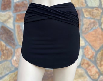 Wikkel legging rok, shirtverlenger, bedekkende rok, taillewarmer, leggingrok, aantrekrok, dansrok, heupomslag, yoga-gelaagdheid