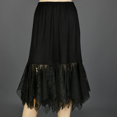 knee length dresses for ladies Tiered Lace Slip Extender- Tall – Dress Like An Angel main image 0