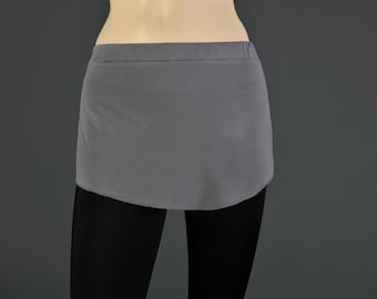 Booty sjaal, heupomslag, yogarok, lange leggingrok, bedekkende rok, mini-kokerrok, yogabroekrok, plus size