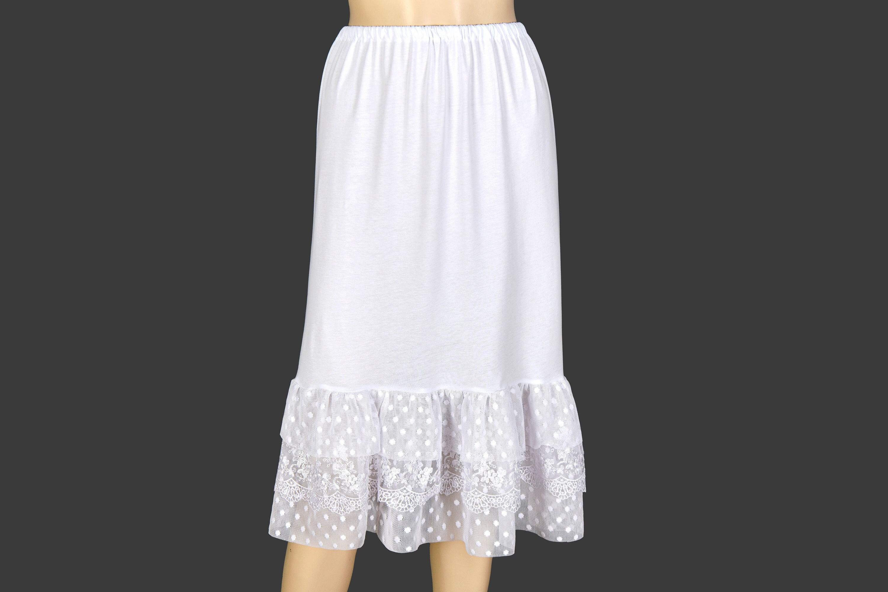 Shirt Extender for Women 2 Pcs Half slip for Leggings Dress Adjustable Fake Layering  Top Lower Shirts for Skirts 